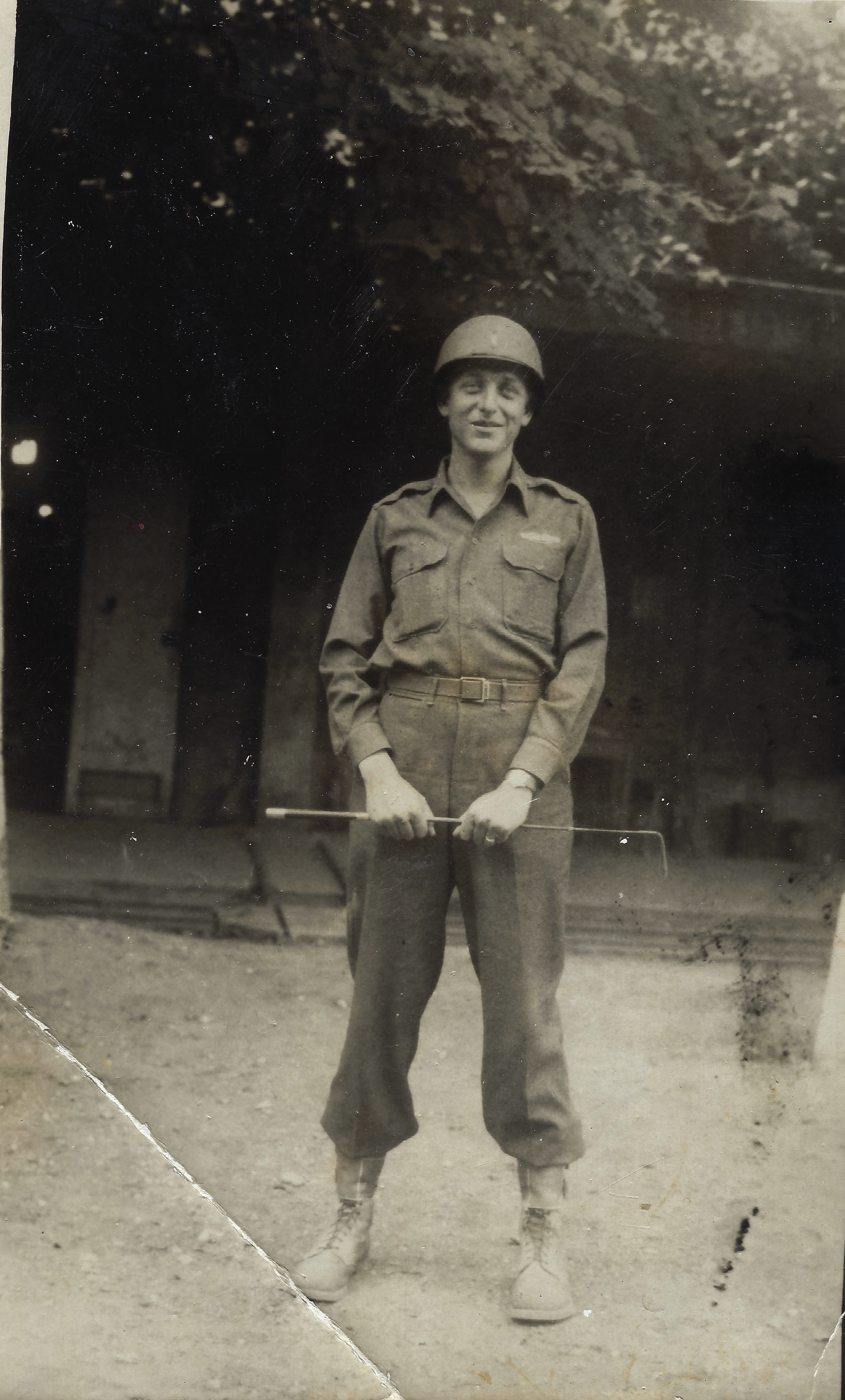 Before restoration: World War 2